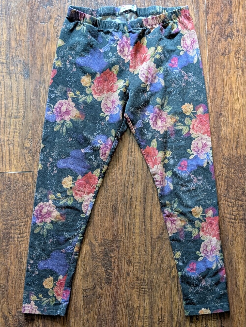 JW Los Angeles Floral Print Leggings Size M